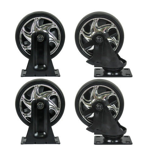 4 DRAWERS TOOL CART-ORANGE
WOODEN TOP