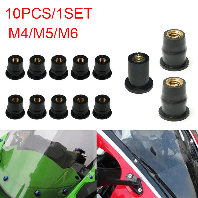 Windscreen Expandable Bushings