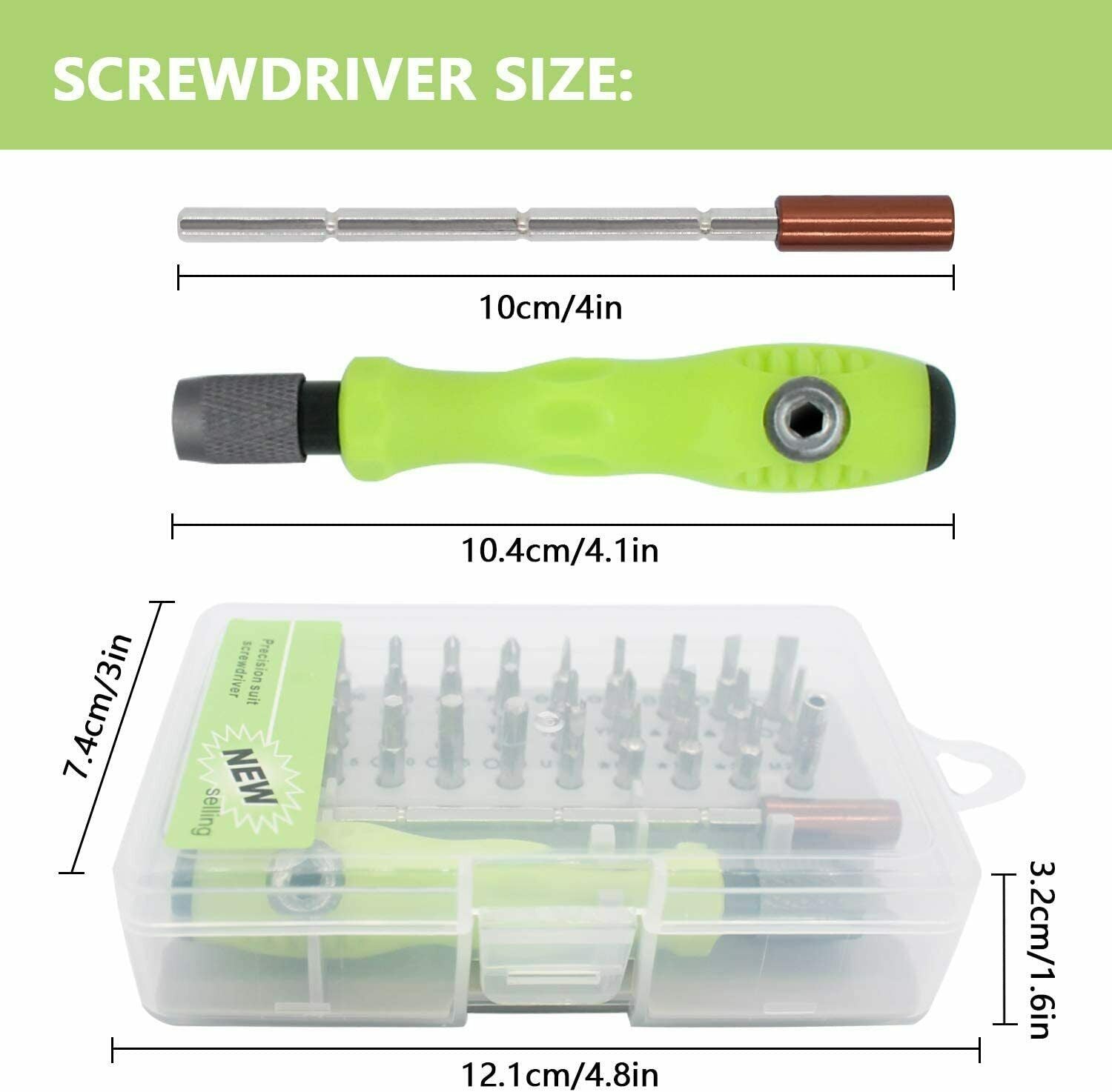32 IN 1 Small Magnetic Screwdriver Set