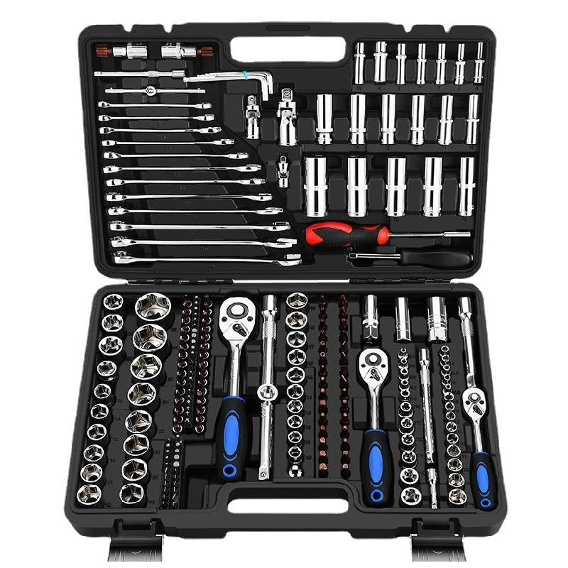 46pc Socket Ratchet Wrench Set