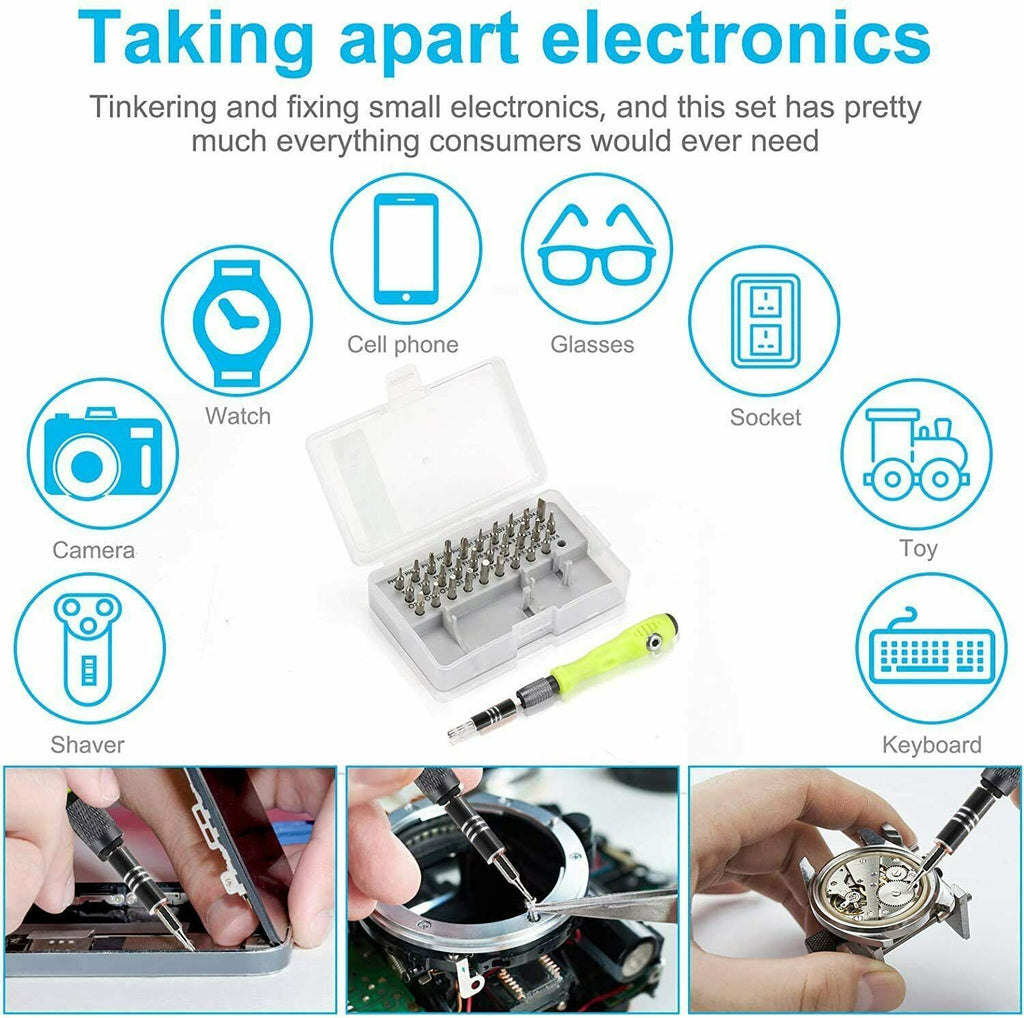 32 IN 1 Small Magnetic Screwdriver Set