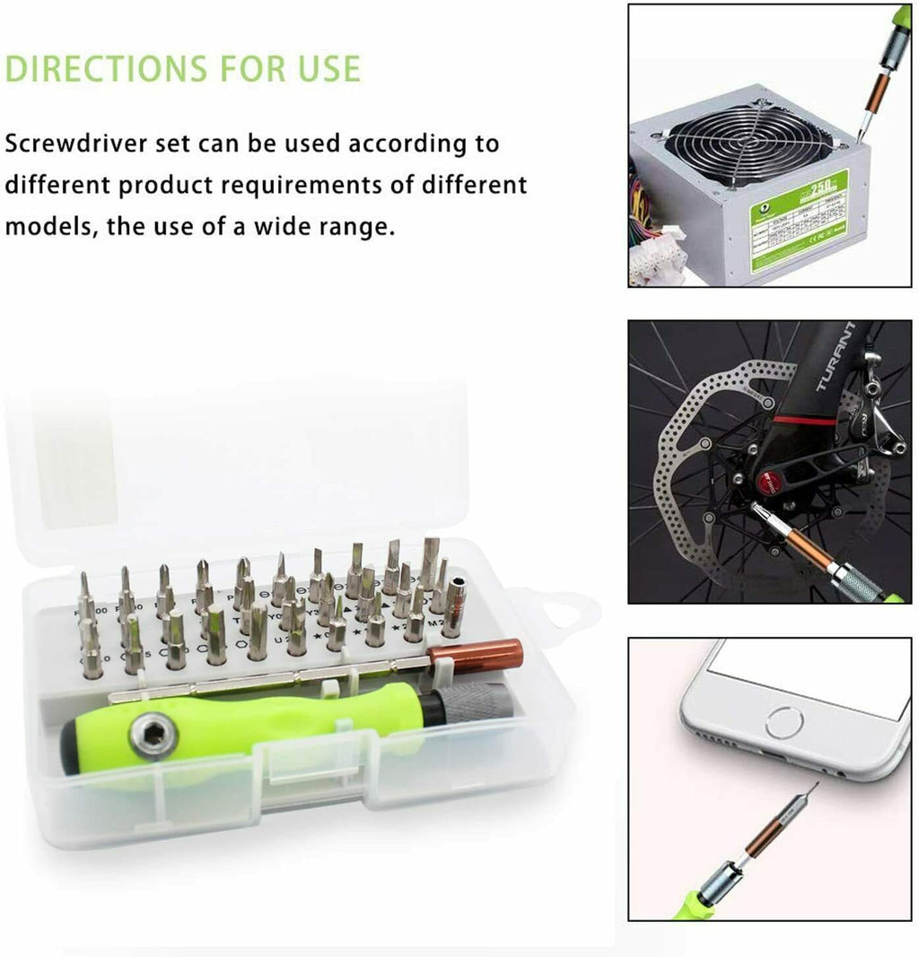 32 IN 1 Small Magnetic Screwdriver Set