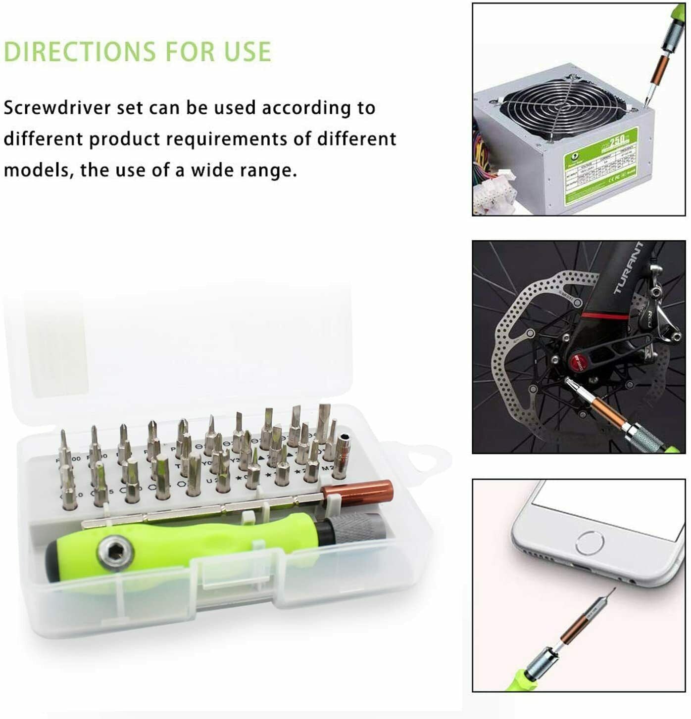 32 IN 1 Small Magnetic Screwdriver Set